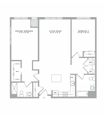 Floor plan A2B1