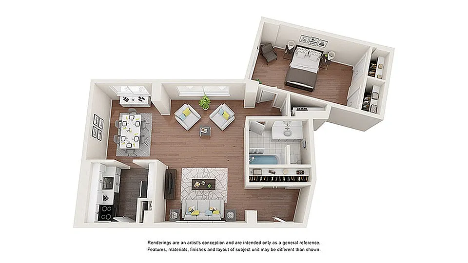 Floor plan The Cumberland W/D