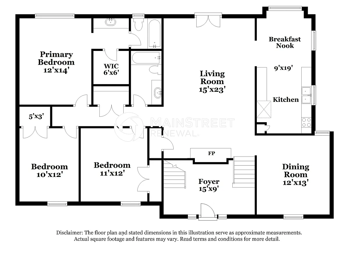 Floor Plan - 11212 W 77th St