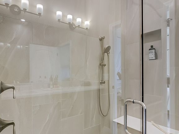 Walk-in owner s shower