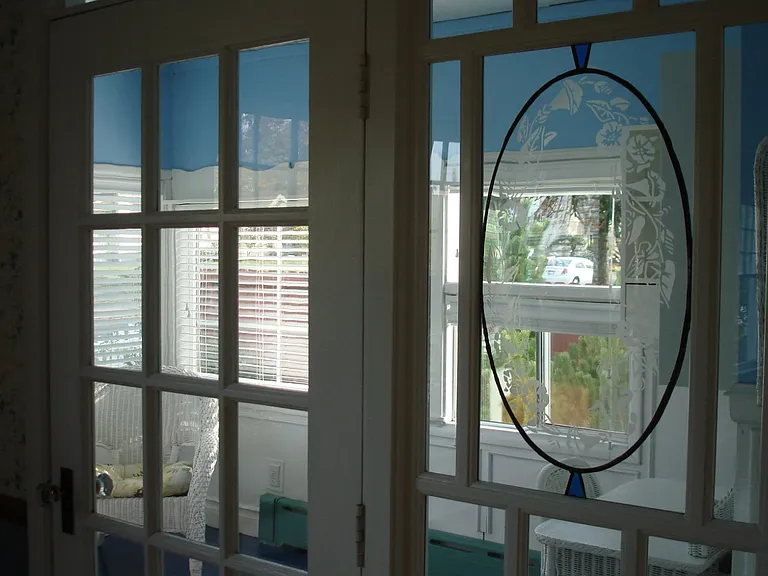 Windowpane Entrance to Sunroom