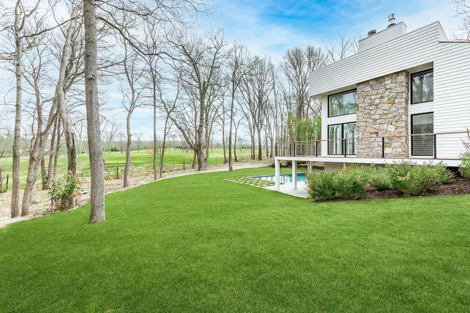  Noyac Golf Course as a Backdrop