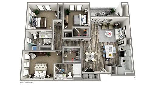 Floor plan C1