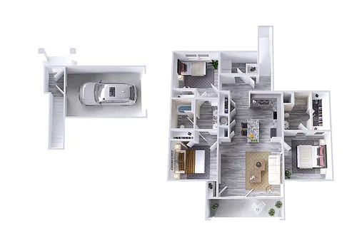Floor plan LaRue