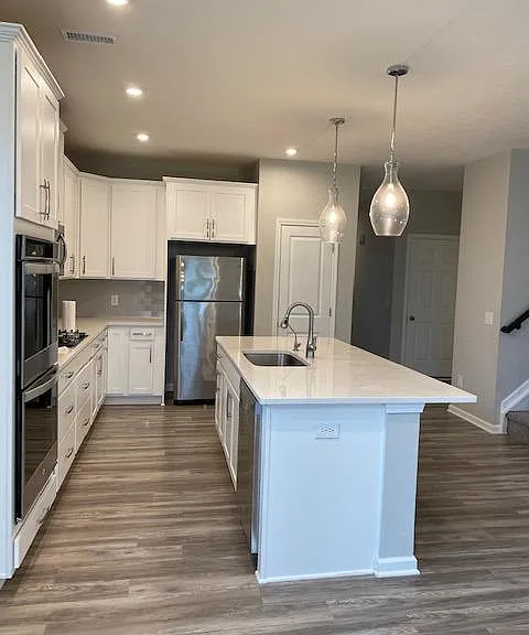 Double self cleaning oven