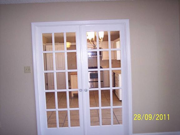 French Doors off dining room