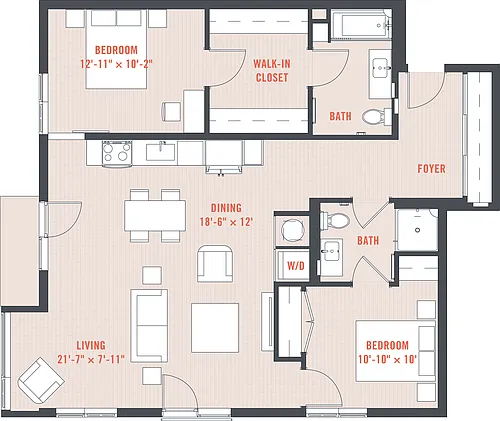 Floor plan B2K