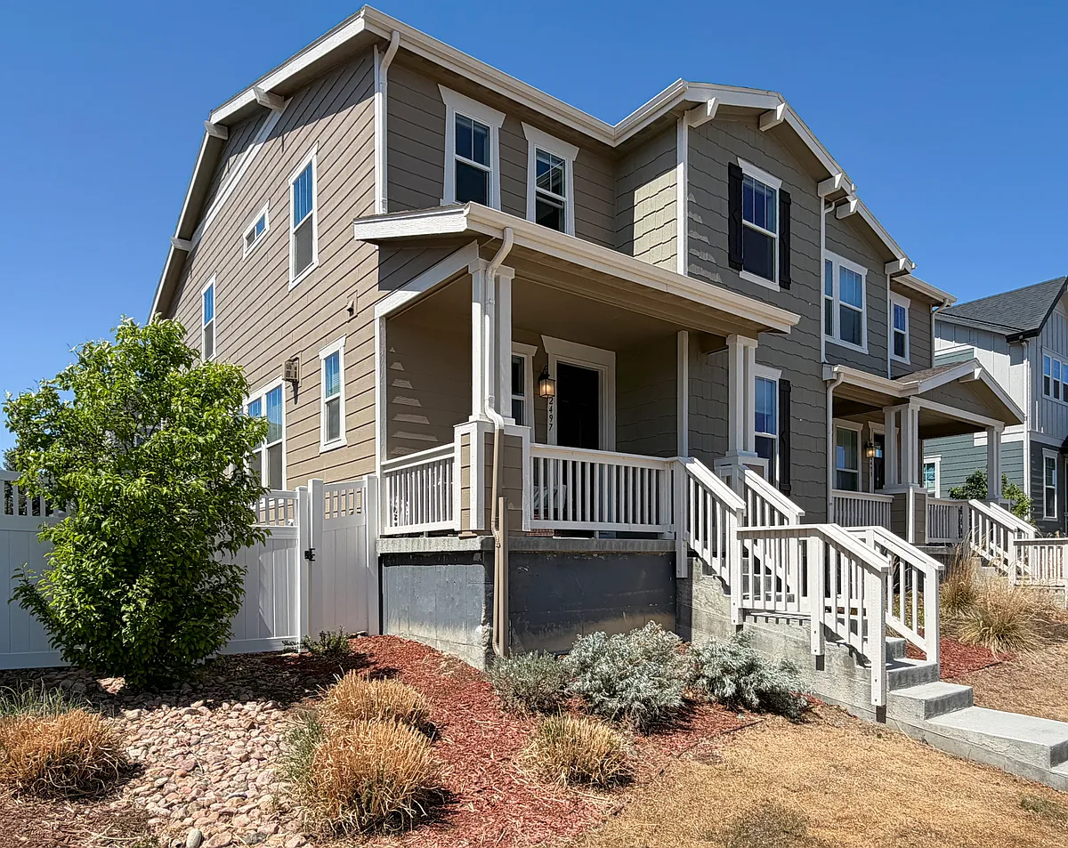 Front of House Side View - 2497 Winding Dr
