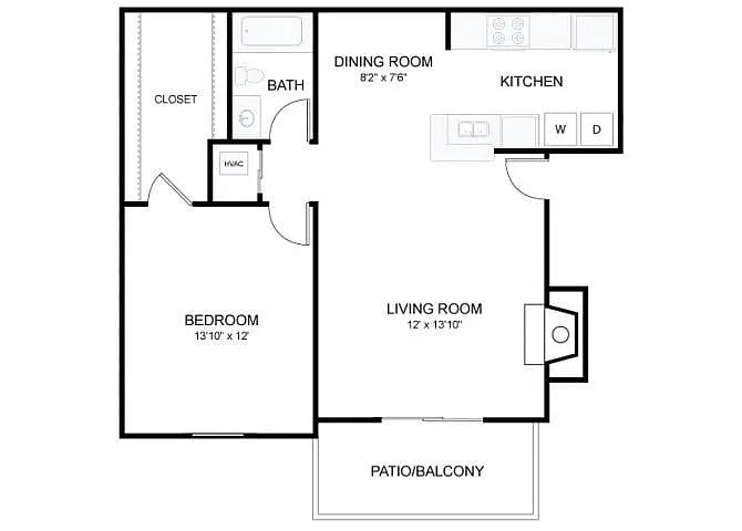 Floor plan The Davenport