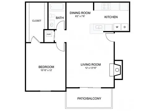 Floor plan The Davenport
