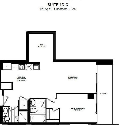 2nd image of 400 Adelaide St Unit 1501