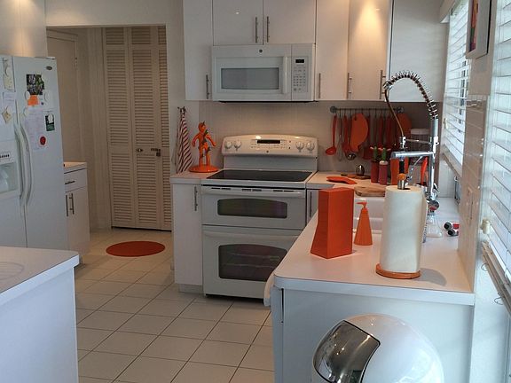 Double Oven, Microwave, Fridge with Ice maker, Coffee Machin