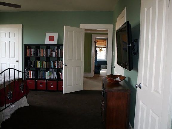 looking into hall from master