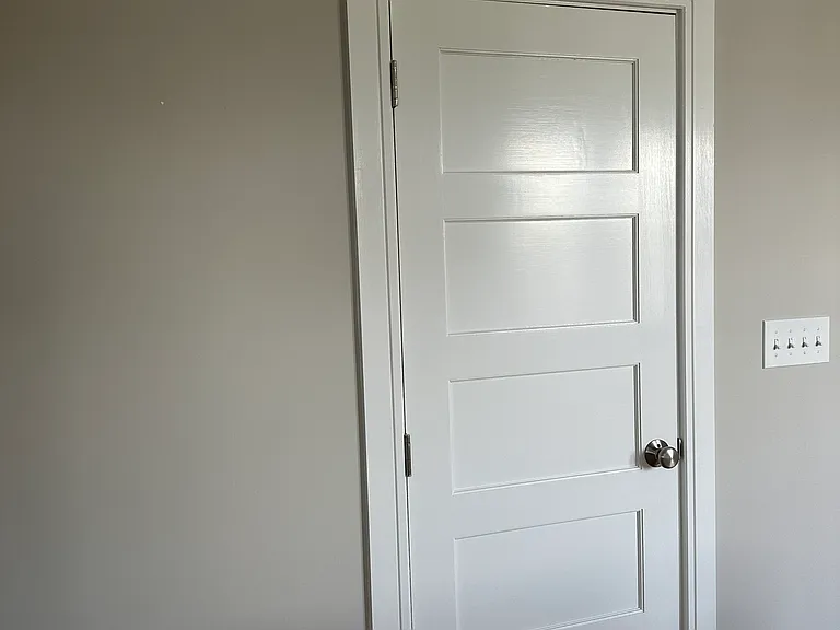 Solid core doors throughout