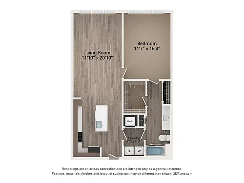 Floor plan Powell