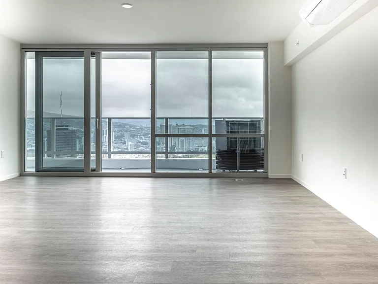 Large, open living room.