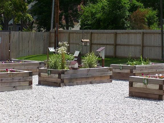 Raised Planting Beds for Resident's Enjoyment