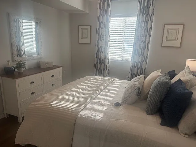 Renovated unit 1 Bedroom model bedroom