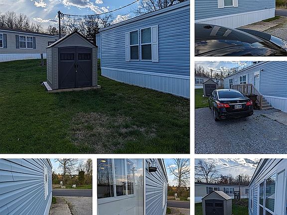 Storage Shed on Park Lot