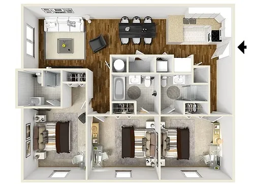 Floor plan Holden
