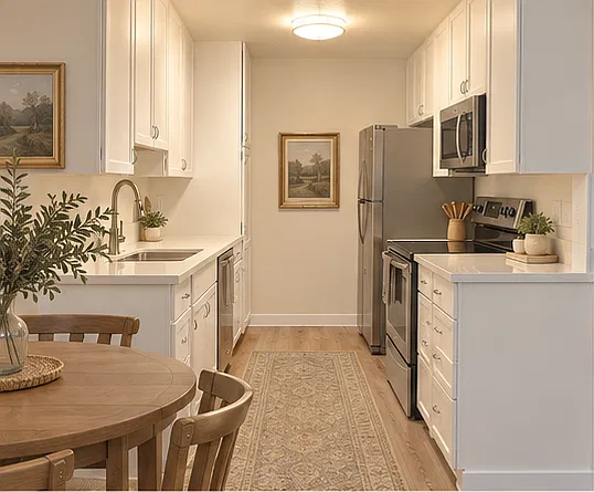 1 bed, 1.5 bath, 712 sqft, $1,995 — Photo 2
