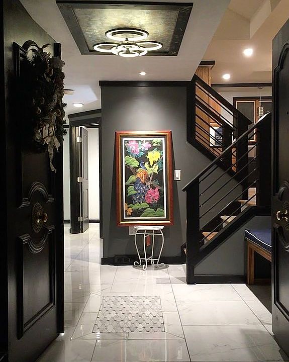 The front entranceway