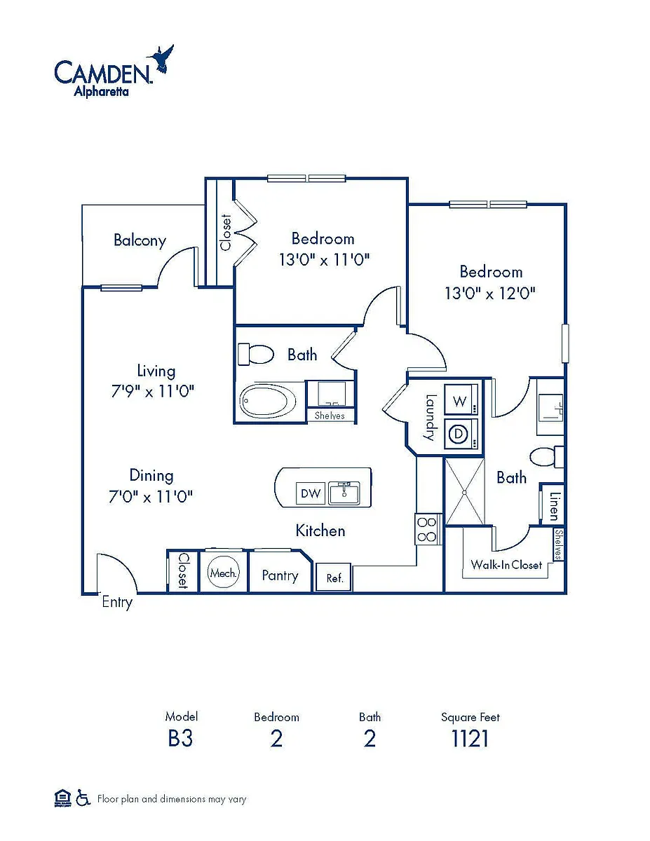 Floor plan B3