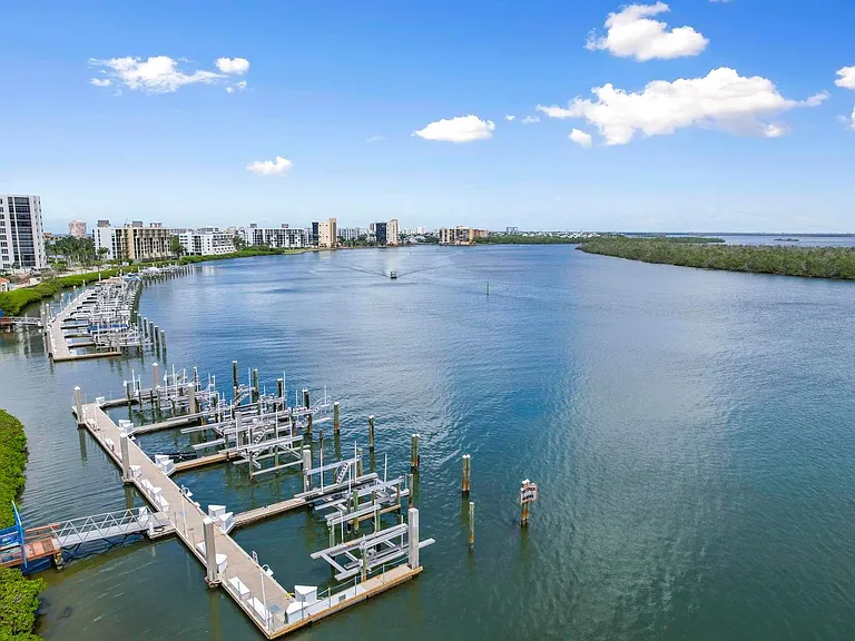 Canal View of the Boat Docks
