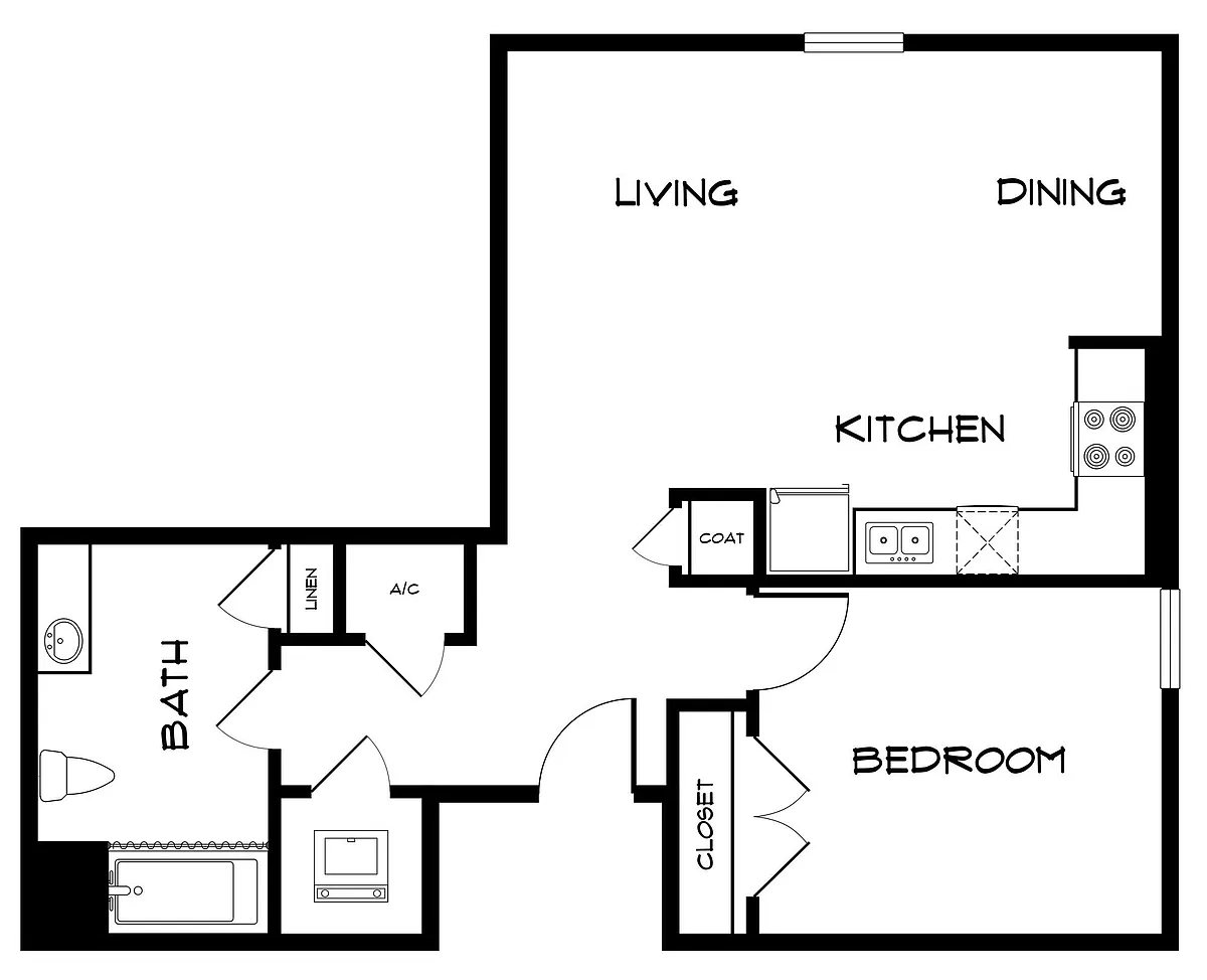 Floor plan A14