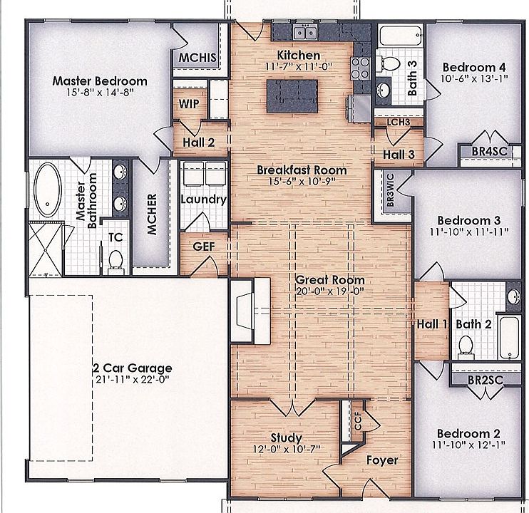 2nd image of 1827 Long Leaf Ln