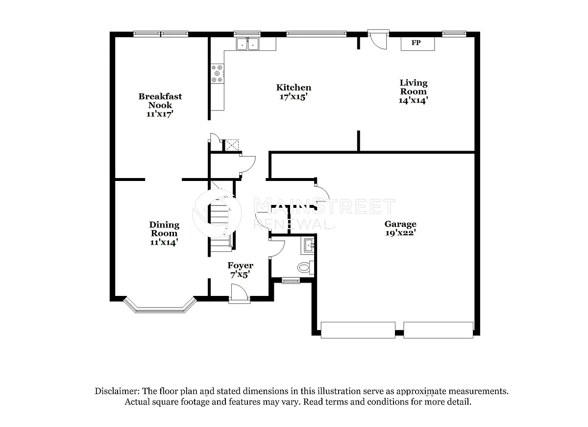 Floor Plan - 3111 Leatherleaf Trl