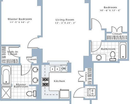 4th image of 450 E Waterside Dr #1001