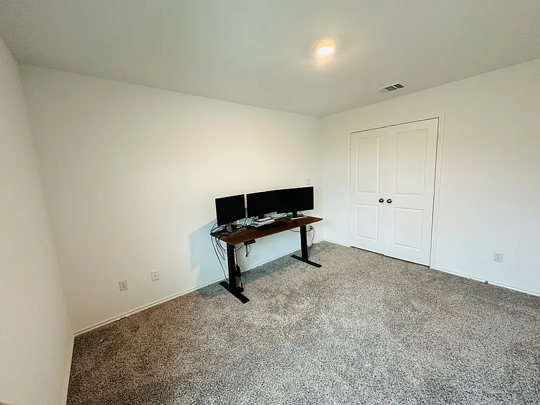 Upstairs media/office room