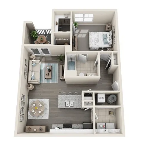 Floor plan A1
