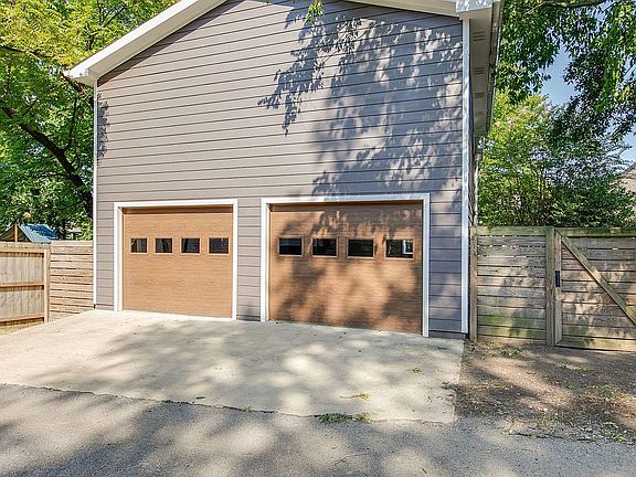 Garage/finished studio above