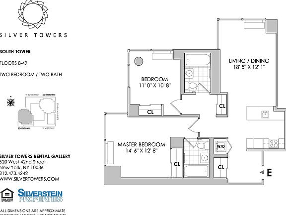 2nd image of 610 W 42nd St #S41e