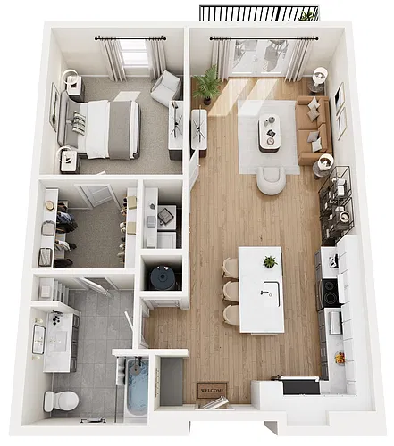 Floor plan 1D