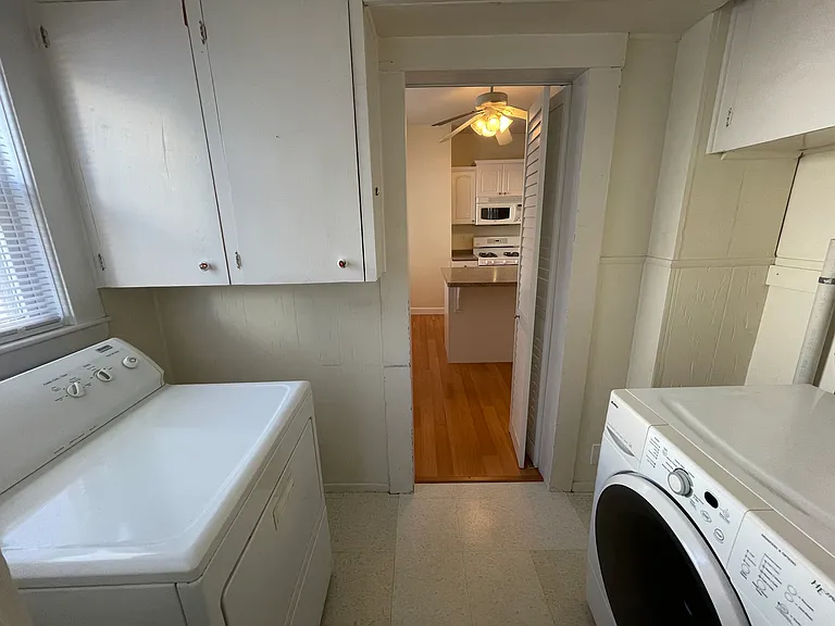 In-unit laundry/pantry area