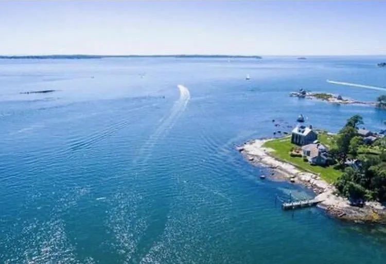 Aerial view of Morgan Point