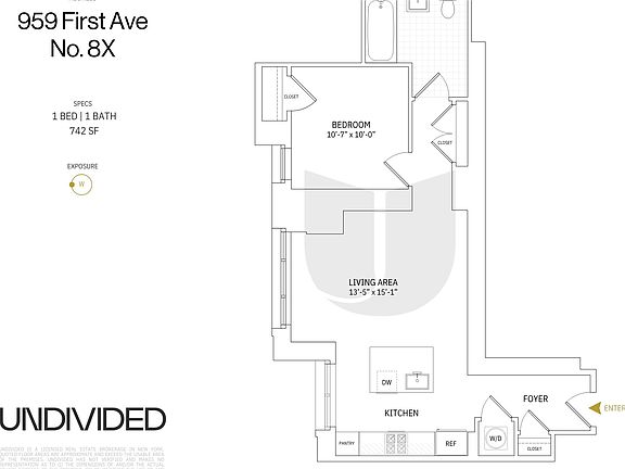 2nd image of 959 1st Ave APT 8X