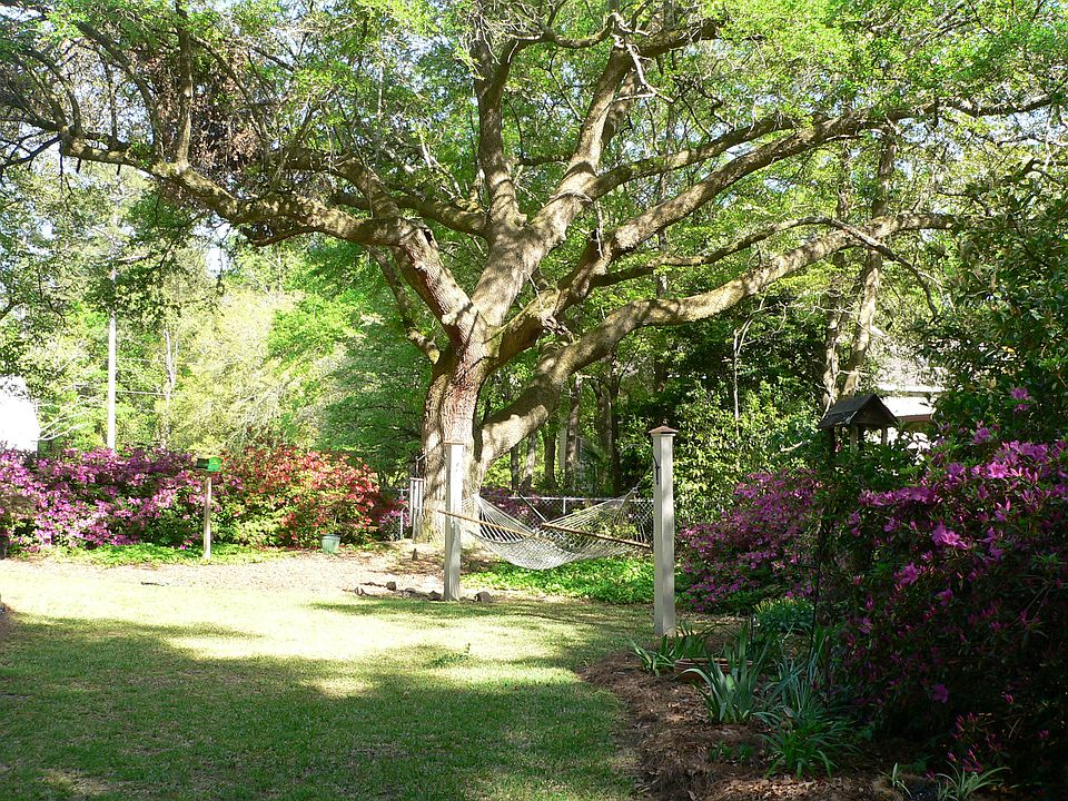 Private back yard