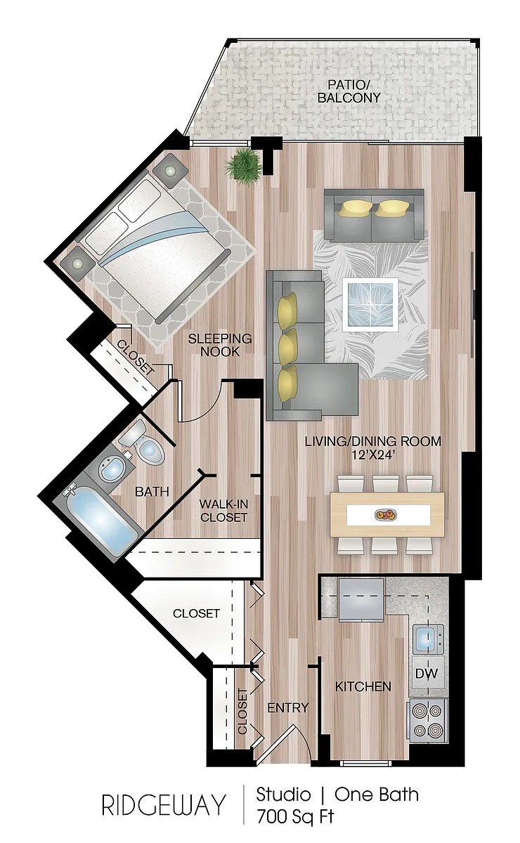 Floor plan Ridgeway