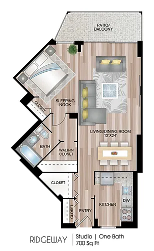 Floor plan Ridgeway