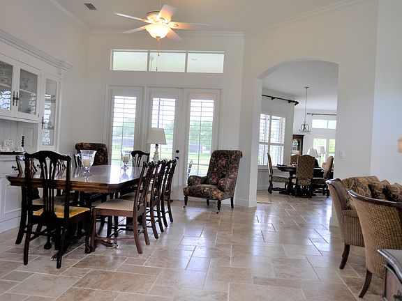 Dining Rm/Natural stone flrs