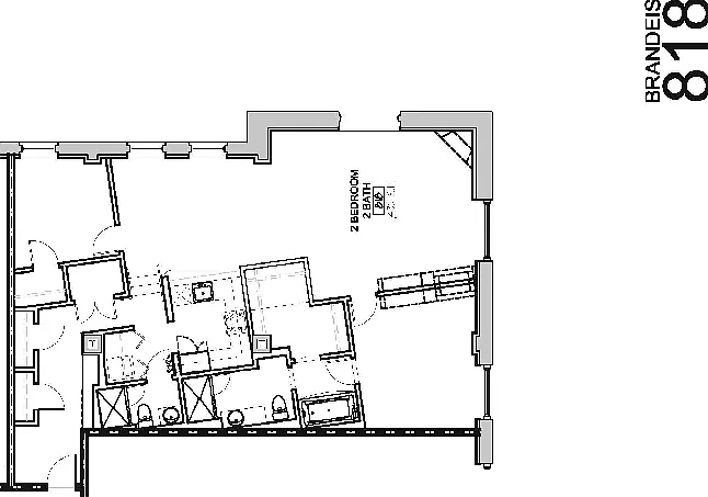 2 bed, 1388 sqft, $1,550 — Photo 2