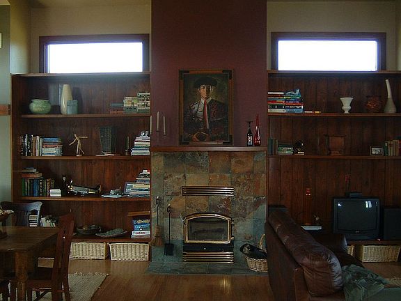 Fireplace w/ Built-ins