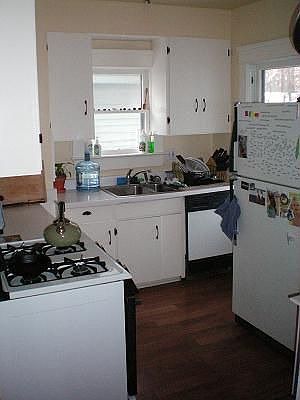 kitchen from dining room