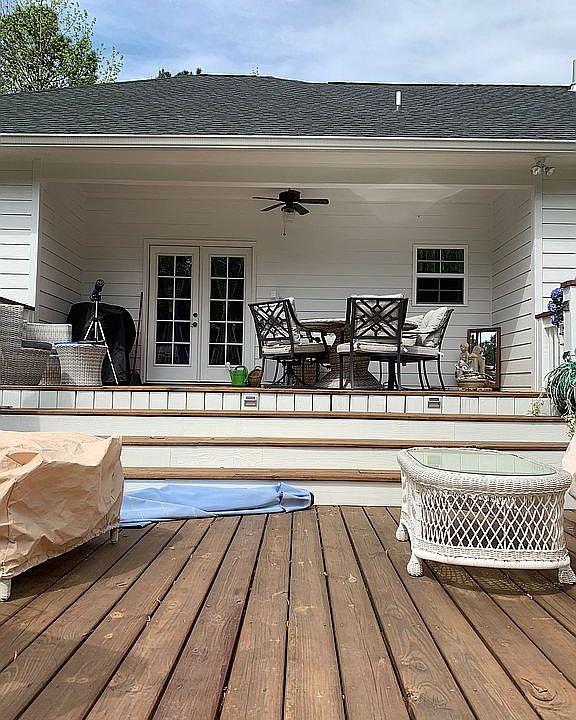 Back deck