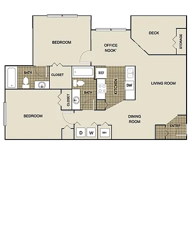 Floor plan B1