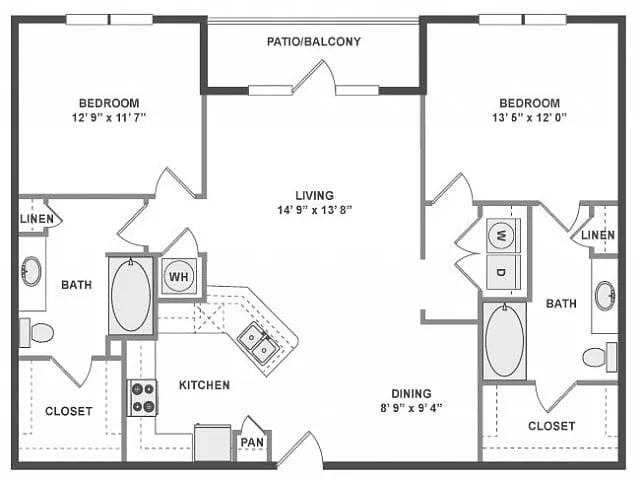 Floor plan C600